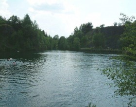 Zatopený lom - Pavlovice