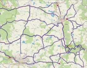 Doporučené cyklotrasy v okolí