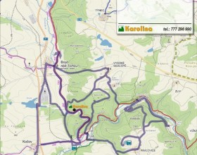 Turistické trasy v okolí 