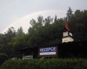 Areál kempu - recepce