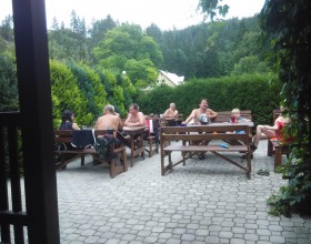 Restaurace kempu - terasa