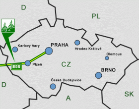 Mapa ČR