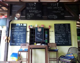 Menu v kempu